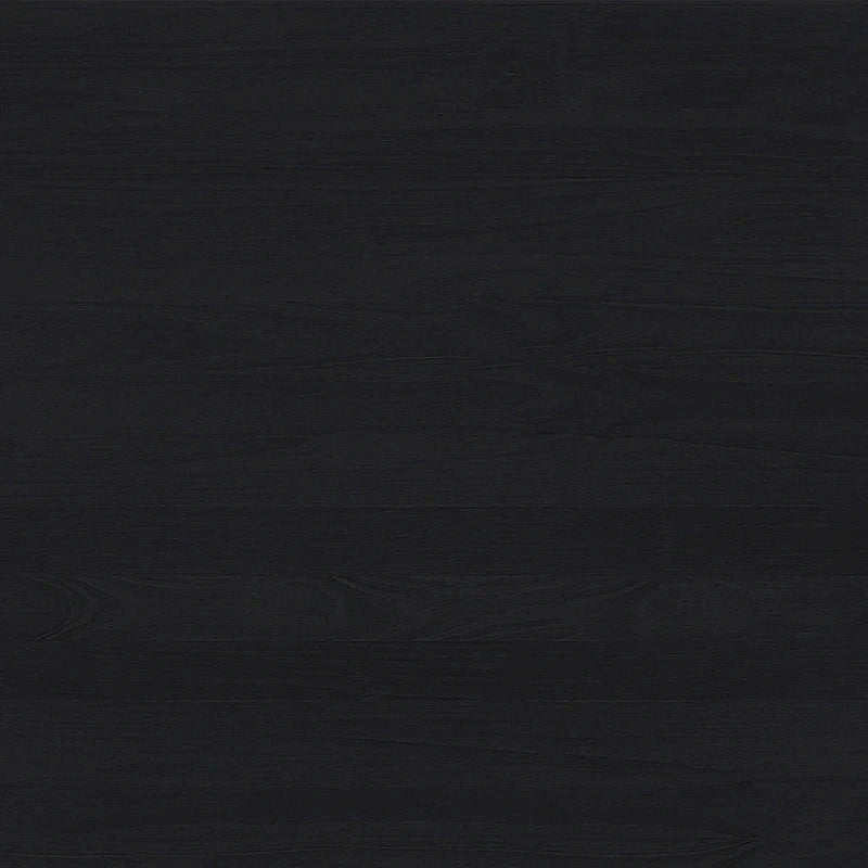 Struttura letto a baldacchino Queen in pino naturale / nero, 1 posto, legno massello di pino