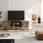 Mobile TV Tambour con consolle multimediale per TV fino a 55 pollici
