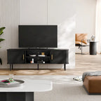 Mobile TV Tambour con consolle multimediale per TV fino a 55 pollici