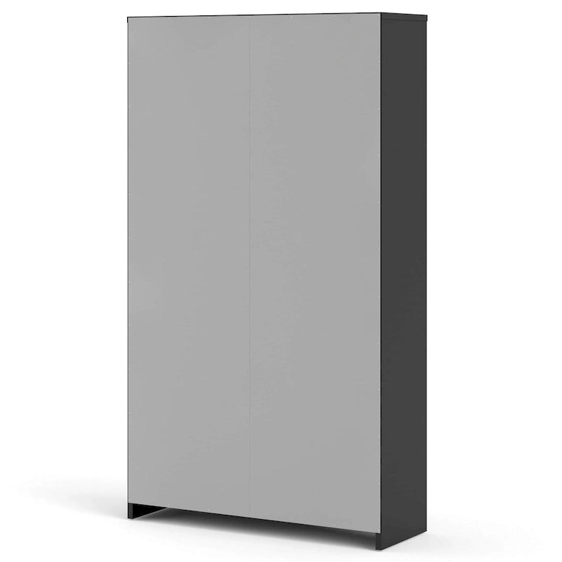 Scarpiera scandinava a 3 cassetti Nera opaca / Bianca / Grigia opaca (Montaggio per 1 persona)