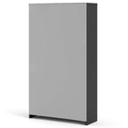 Scarpiera scandinava a 3 cassetti Nera opaca / Bianca / Grigia opaca (Montaggio per 1 persona)