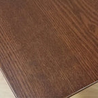 Set da pranzo moderno di metà secolo, 7 pezzi, color noce, 6 posti