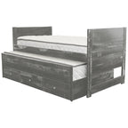 Taylor & Olive Begonia Letto Matrimoniale con Rotelle Doppie e 3 Cassetti Integrati
