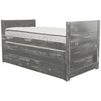 Taylor & Olive Begonia Letto Matrimoniale con Rotelle Doppie e 3 Cassetti Integrati