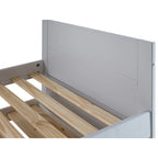 Taylor & Olive Begonia Letto Matrimoniale con Rotelle Doppie e 3 Cassetti Integrati