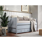 Taylor & Olive Begonia Letto Matrimoniale con Rotelle Doppie e 3 Cassetti Integrati