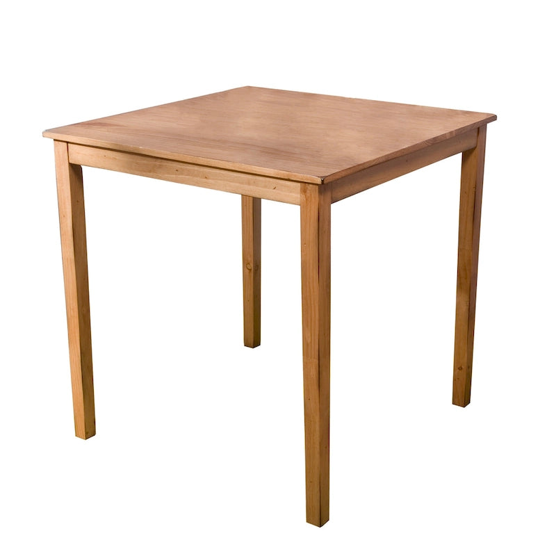 Tavolo da pranzo altezza bancone – Rovere miele / Nero / Espresso, stile Shaker, 2-4 posti a sedere