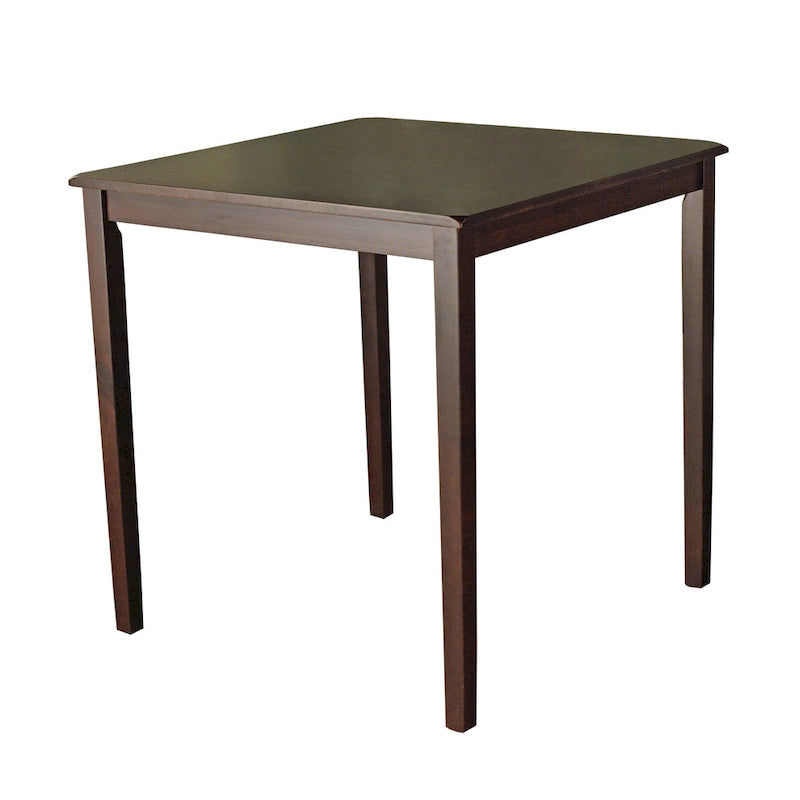 Tavolo da pranzo altezza bancone – Rovere miele / Nero / Espresso, stile Shaker, 2-4 posti a sedere