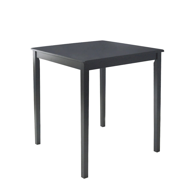 Tavolo da pranzo altezza bancone – Rovere miele / Nero / Espresso, stile Shaker, 2-4 posti a sedere