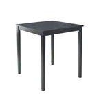 Tavolo da pranzo altezza bancone – Rovere miele / Nero / Espresso, stile Shaker, 2-4 posti a sedere