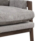 Poltrona singola in velluto Mid-Century arancione / grigia / gialla / bianco sporco / blu