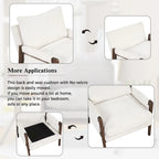 Poltrona singola in velluto Mid-Century arancione / grigia / gialla / bianco sporco / blu