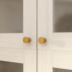 Combinazione Elegante Guardaroba Grigio Chiaro Configurazione Modulare Armadio