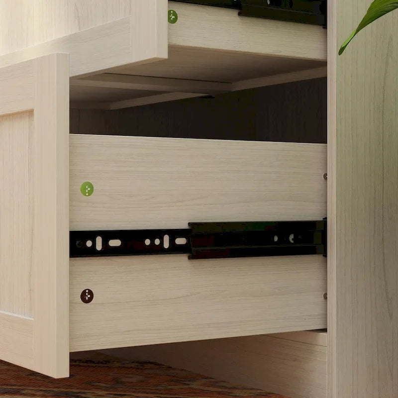 Combinazione Elegante Guardaroba Grigio Chiaro Configurazione Modulare Armadio