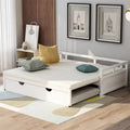 Divano letto estraibile Merax Twin/King con rotelle