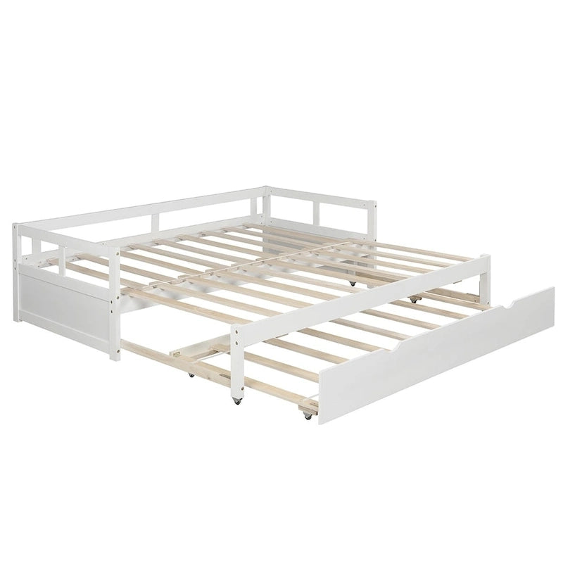 Divano letto estraibile Merax Twin/King con rotelle