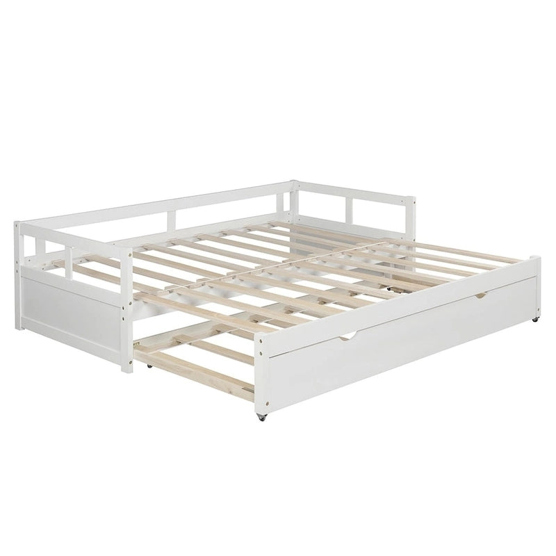 Divano letto estraibile Merax Twin/King con rotelle