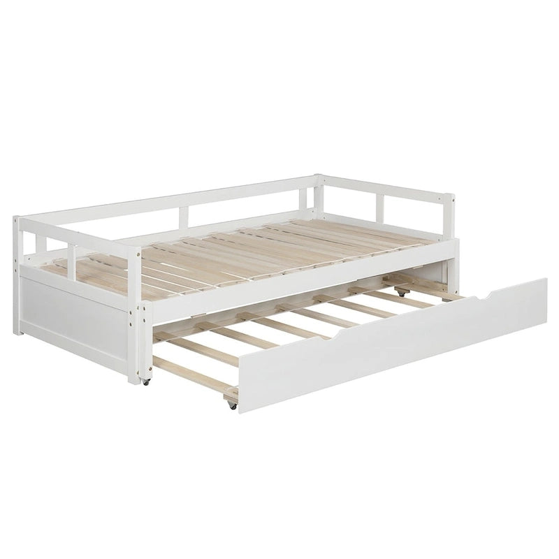 Divano letto estraibile Merax Twin/King con rotelle