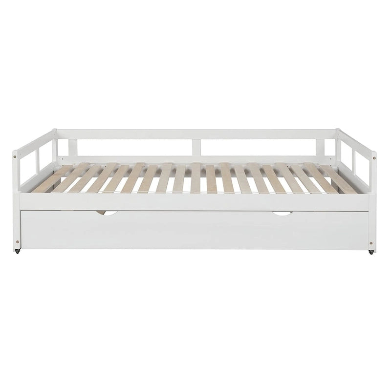 Divano letto estraibile Merax Twin/King con rotelle
