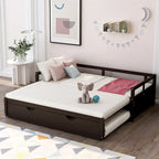 Divano letto estraibile Merax Twin/King con rotelle