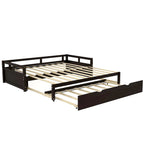 Divano letto estraibile Merax Twin/King con rotelle