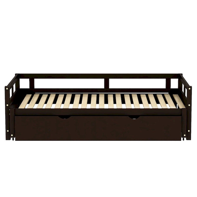 Divano letto estraibile Merax Twin/King con rotelle