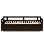 Divano letto estraibile Merax Twin/King con rotelle