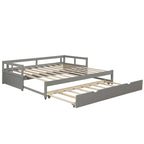 Divano letto estraibile Merax Twin/King con rotelle