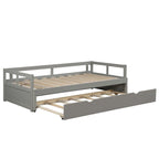 Divano letto estraibile Merax Twin/King con rotelle