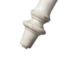 Scrivania antica bianca da fattoria, per 1 persona