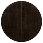 Lavaggio Legno Naturale / Rovere+Bianco Antico / Espresso | Tavolo da Pranzo Rotondo Allungabile, 4–6 Posti