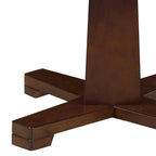 Tavolo da Poker / Biliardo / Pranzo Rotondo Marrone Scuro 3-in-1, Posti a sedere fino a 8