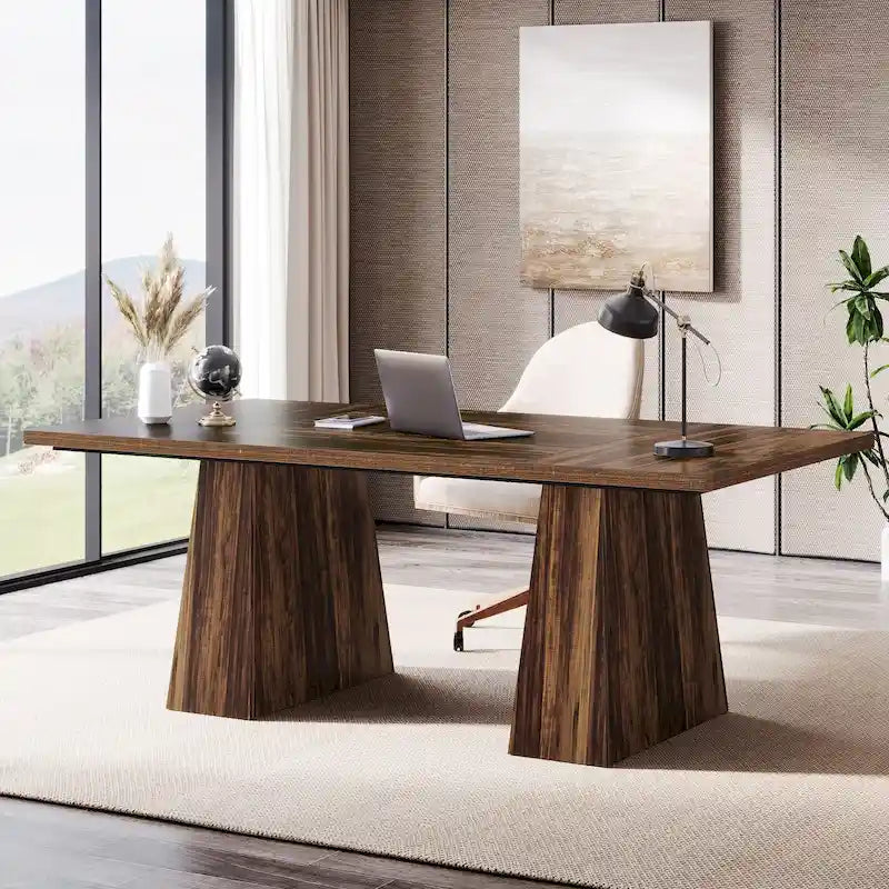 Scrivania da ufficio 160 cm, Scrivania direzionale per ufficio in casa