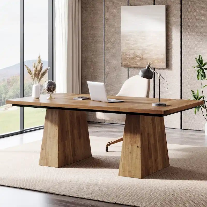 Scrivania da ufficio 160 cm, Scrivania direzionale per ufficio in casa