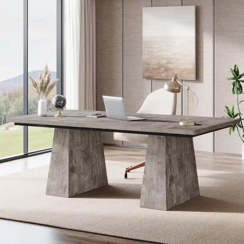 Scrivania da ufficio 160 cm, Scrivania direzionale per ufficio in casa