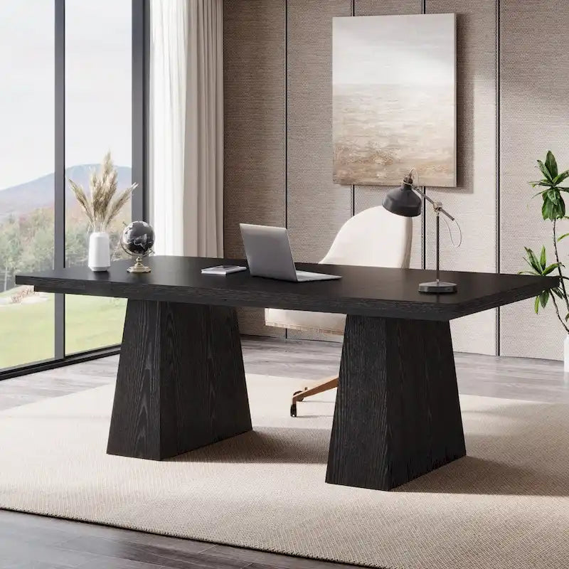 Scrivania da ufficio 160 cm, Scrivania direzionale per ufficio in casa