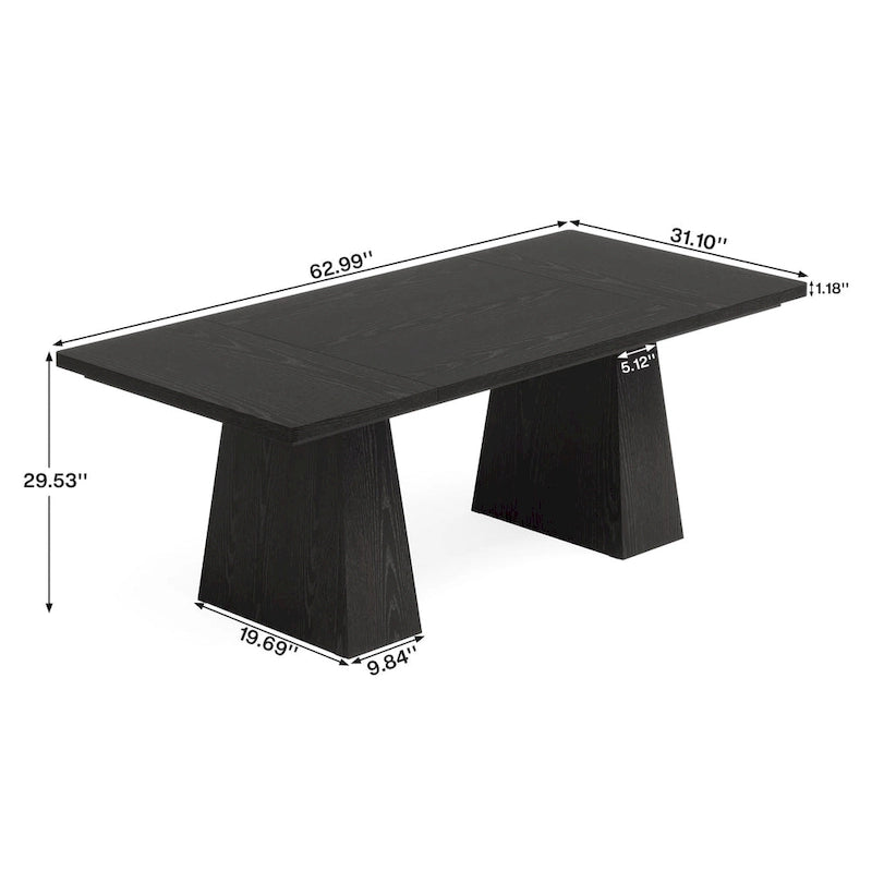 Scrivania da ufficio 160 cm, Scrivania direzionale per ufficio in casa