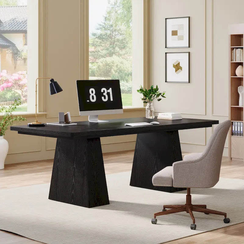 Scrivania da ufficio 160 cm, Scrivania direzionale per ufficio in casa