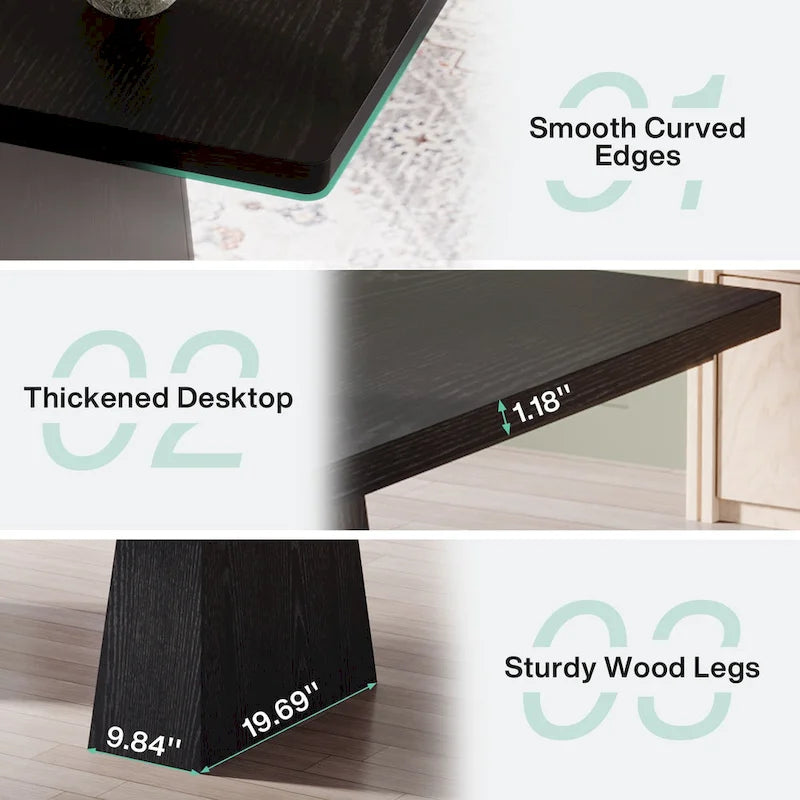 Scrivania da ufficio 160 cm, Scrivania direzionale per ufficio in casa