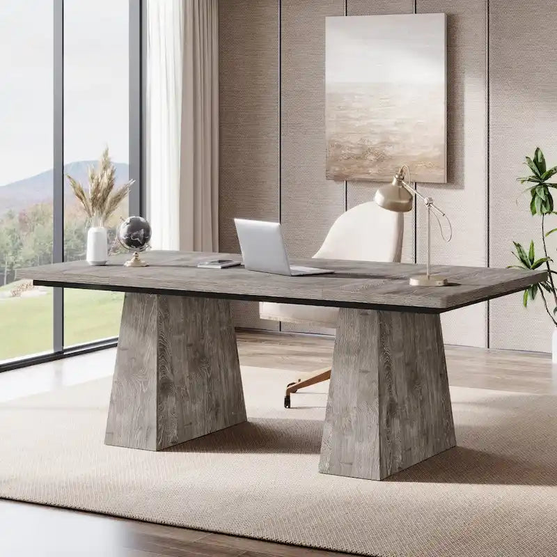 Scrivania da ufficio 160 cm, Scrivania direzionale per ufficio in casa