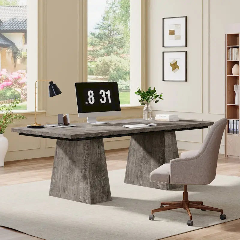 Scrivania da ufficio 160 cm, Scrivania direzionale per ufficio in casa