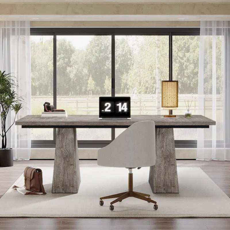 Scrivania da ufficio 160 cm, Scrivania direzionale per ufficio in casa