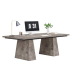 Scrivania da ufficio 160 cm, Scrivania direzionale per ufficio in casa