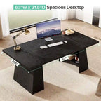 Scrivania da ufficio 160 cm, Scrivania direzionale per ufficio in casa