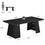 Scrivania da ufficio 160 cm, Scrivania direzionale per ufficio in casa