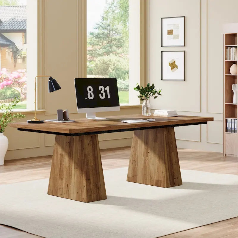 Scrivania da ufficio 160 cm, Scrivania direzionale per ufficio in casa